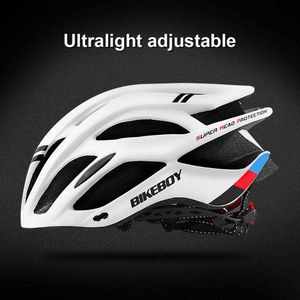 Caschi da ciclismo Capacete de ciclismo ultraleve com luz traseira capacete de motomtb bicicleta capacete de seguranai ntegralmentem oldadob onde se gura J230422