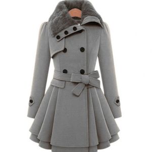 Korki damskie płaszcze zimowa kurtka wiatrówka z podwójnym piersi jesień i koreański styl szczupły lapy ciepłe pluszowe grube 230421