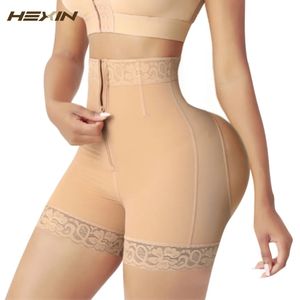 Waist Tummy Shaper Women's Panties Zipper Butt Lifter Shorts Corset Body Shapewear Woman Waist Trainer High Waist Underwear Tummy Control Bodysuit 231122