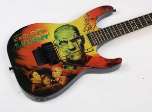 Guitarra eléctrica personalizada Kirk Hammett Metallic KH2 M-II Mummy Karloff Tlmummy envío rápido