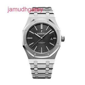 Ap Swiss Luxury Watch Royal Oak Series 41mm Автоматические механические мужские часы 15400st Black Plate