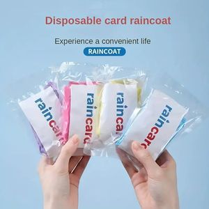 5pcs Waterproof Portable Rain Ponchos For Outdoor Activities - Convenient And Disposable
