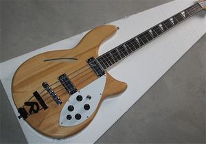 Rick 4005 4 Dizeler Doğal Elektrik Bas Gitar Özel Mağaza Yarı İçi Body En Kalite