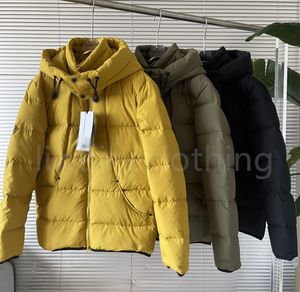 Cappotto invernale Piumino Mooses nocche 90 Piumino bianco Coppia Piumino caldo di pane Piumino di marca di lusso Parka Chaquetas Capispalla Giacca canadese con cappuccio