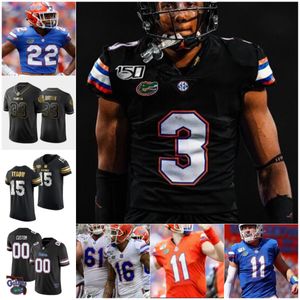 Florida Gators Koleji Futbol Dikişli Jersey Erkekler Kadın Gençlik Jason Marshall Jr. 11 Kelby Collins 5 Kamari Wilson 15 Derek Wingo Herhangi bir İsim Herhangi Bir Numara