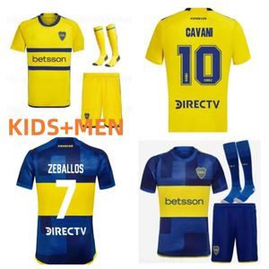 2023 2024 Boca Juniors Futebol Jerseys Maradona Benedetto Marcos Rojo Carlitos de Rossi Tevez Salvio Barco Janson Medina camisa de futebol