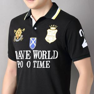 Polos masculinos de bordados de manga curta Men t-shirt Men T-Shirt Fit Dropship S-6xl