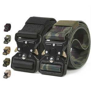Cobra belt functional nylon tactical belt men's fashion overalls canvas special soldiers outdoor belt