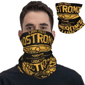 Schals Alien Weyland Yutani CORP Nostromo Crew Bandana Neck Gaiter USCSS Wickelschal Warme Kopfbedeckung Outdoor-Sport für Männer Frauen Waschbar