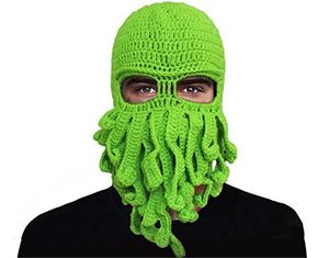 Beanie Skull Caps Headgear Halloween Party Funny Cap Crochet Octopus Hat Antenna Wool Knitted Designer Ski Mask 231121