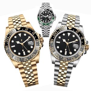 디자이너 남성 시계 U1 디자이너 자동 사파이어 904L 스테인레스 스틸 ST9 시계 대 빛나는 GMT Montre De Luxe Watch Luxury Mens Watch Dhgates 시계 루트 맥주