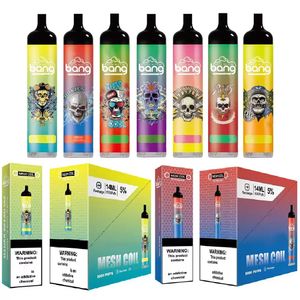 BANG KING 6000 PUFFS Disposables Vape Electronic Cigarettes Device starter Kit 850mAh Battery 14ml Pre-Filled Pen