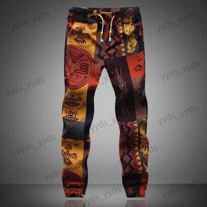 Men's Pants 2023 New Fashion Summer Spring Autumn Men Floral Print Joggers Male Casual Summer Pants Mens Sweatpants Linen Pants Men Trouser T231122