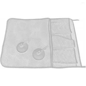 Sacos de armazenamento Organizador de casa Economize espaço Baby Shower Bath Toy Bag Malha Pendurado na parede Grande capacidade com gancho Fácil instalação Banheira