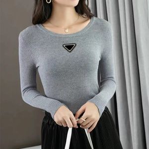 Designers Womens sweater rhinestone Great elasticity gentle sweater Long sleeved sweater autumn Stripe Beaded Long Sleeve Pullover 10 colors 40- 62KG