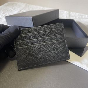 Estilo alemão Luxo Homer de cartão de crédito de luxo de luxo Id Moda de bolso fino carteira unissex Multi-Cart Slot Bag Hig3250