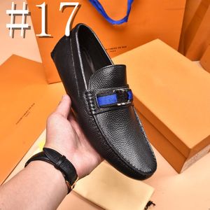 90 Model Tasarımcı Erkekler Loafers Ayakkabı Lüks Marka Slip On Priebed Toe Party Düğün Moda Eğlenceli Yüksek Kaliteli Ziyafet Deri Ayakkabılar Süet Sosyal