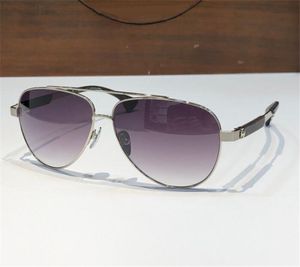 Novo design de moda masculino óculos de sol arrastar moldura piloto delicado quadro de metal retro simples e generoso estilo uv400 yewear protetor