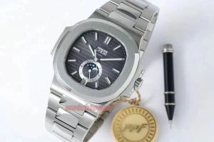 Orologio PPF 5726 da 40,5 mm 324S QA LU 24H/303 Movimento meccanico automatico all-in-one Settimana Mese doppia finestra e datario Orologi da uomo Nautilus