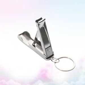 Nail Art Kits Cool Simple Silver Stainless Steel Manicure Care Trimmer For Shearing Finger Scissor