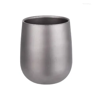 Tumblers Camping Cup For Coffee Wine Tumbler Tourist Mug Cups Drinks Bubble Tea Of Drinking Titanium Drinkware