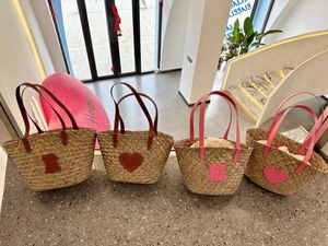 23celnie Designer Bag Summer Lafite Woven beach Bag Underarm Wandering bag Tote Bag Casual resort style