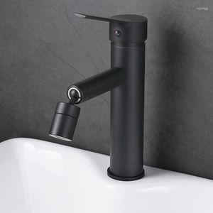 Banyo lavabo muslukları vanity havzası yuvarlak şekil pirinç mat siyah boya ile vientiane nozul musluk soğuk su karışıcı musluk malzemeleri