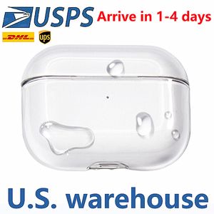 For Airpods pro 2 air pods 3 Max Earphones airpod Bluetooth Headphone Accessories Solid Silicone Cute Protective Cover  Wireless Charging Box Shockproof case