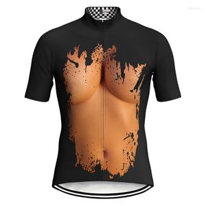 Racing Jackets Bicycle mass de manga curta Roupas Bra Tit Motocross Top Road Jacket Mtb Wear Cycling Cycling Sweater Sports Sports Breathable Shirt