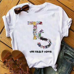 Men's T Shirts The Eras Tour 2023 T-Shirts Harajuku Graphic Tshirts Tops Women Men Tee Camisetas De Mujer