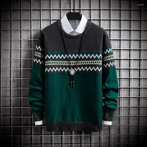 Men's Sweaters Men Pullover Sweater Skin-touch Knitwear Super Soft Dressing Thick Knitting