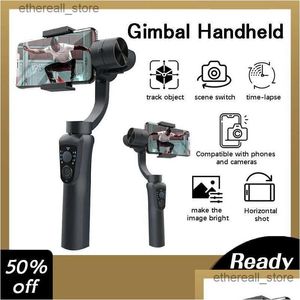 Stabilisatorer S5B 3 Axis Gimbal Handheld Stabilizer Cellphone Action Camera Holder Anti Shake Video Record Smartphone For Phone Drop Del Dhiqd