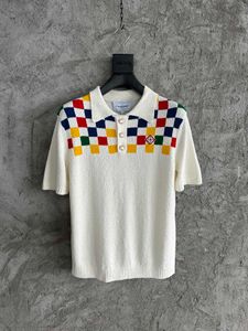 Summer Ny ankomst Mens Designer Luxury High Quality Material Polo Shirts - USA Size Poloshirt - New Designer Tops Short Sleeve Poloshirts