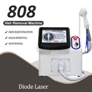 Fabriksdirektförsäljning Desktop All Body Hair Ta bort Diode Laser 808nm Permanent Depilation Salon Acne Treating Depilatory Hair Remover