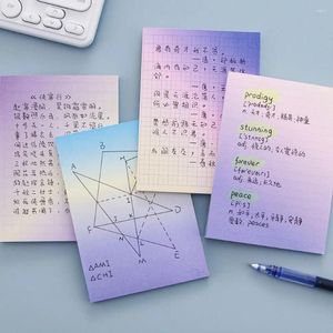 Koreanischen Stil Zerreißbare Nichtviskose Schule Büro Liefert Scrapbooking Nachricht Notizen Memo Papier Notizblock Student Schreibwaren