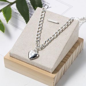 Choker Chokers Fashion Heart Simple Necklace For Women Personality Collar Clavicle Neck Chain Trendy Jewelry HTML