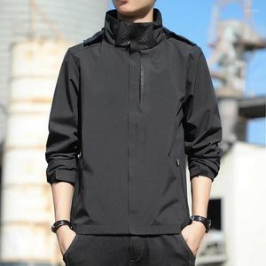 Men's Jackets Autumn And Winter Three-in-one Casual Jacket Waterproof Sports Hooded Baseball Vestes