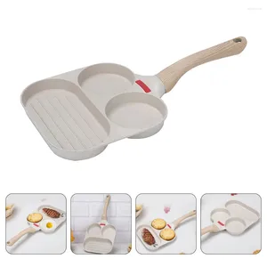 Pans Camping Non Stick Frying Pan Nonstick Egg Breakfast Machine Supply Convenient Aluminum Alloy Pancake Multi-function Daily Use