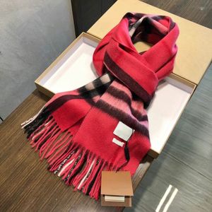 Miękki projektant szalik echarpe luksusowe szalikowie projektanci wełny wełny szaliki zimowe 100% kaszmer