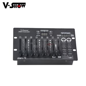 V-Show Mini Controlador DMX Controlador DMX de 72 canais para iluminação de bateria ou mais LED / lâmpada RGB