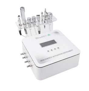 O mais novo Multi 7 em 1 Instrumento de ativação de energia da pele Máquina facial RF ultrassônica Micro Máquina facial atual de RF 1 com galvanic1620399