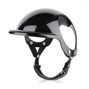 Motorcycle Helmets Dog Helmet With Ear Holes And Adjustable Strap S M L
