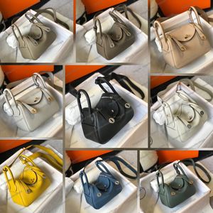 Designer Luxus Damen MINI Tasche original echtes Kalbsleder handgefertigt Handtasche Abend Umhängetasche Umhängetasche mit orange Box 10A Top-End-Qualität