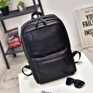 New men's Travel Bag Fashion backpack Pu backpack men's leisure sports backpack generation 230420