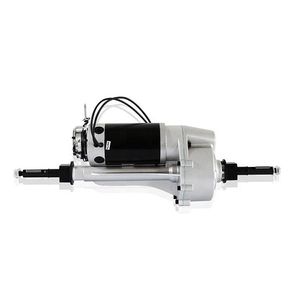 Liten elektrisk lastbil trehjuling bakaxel med 24V 500W elektrisk borstad DC Motor Electric Trehicle Motor för Go Cart Tractor AGV