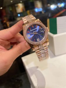Nowy luksusowy zegarek damski kwarcowy zegarek na baterie trzy koraliki z wiertłem 31mm