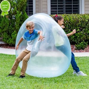 Nya stora barn barn utomhus leksaker mjukt luft vatten fylld bubbla boll spräng ballong rolig fest spel sommar uppblåsbar poolfest