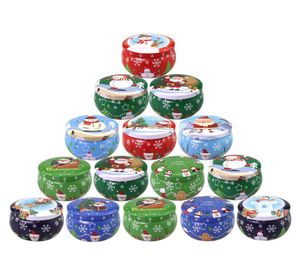 2020 NY JUN JONJÄRBOX INKENSEL LANDLE JAR JASMINE TEA TIN XMAS Mönster Candle Box FF3079324296