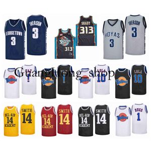 GH Space Jam Movie Tune Squad Basketball Jersey Shirt Taz Lola Bugs Bunny 23 Michael Shady Will Smith the Fresh Prince of Bel Air Academy Allen