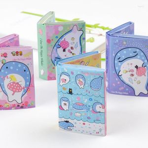 PCS/LOT KAWAII OCEAN VAL 6 FOLT MEMO PAD STICKY NOTA Söt N Times Stationery Etikett Notepad Post School Supplies